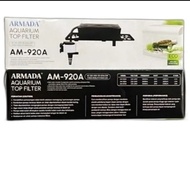 MERAH Top Filter aquarium Armada AM 920A Large Box free red silk cotton