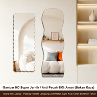 Acrylic doll mirror standing mirror 120x40cm full body - full size mirror glass sticker, wall mirror