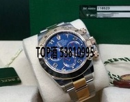 [高價回收]門市現金鑒定收購 奢侈品手錶回收 勞力士 Rolex Daytona 116523 Colour Blue Dial Unworn