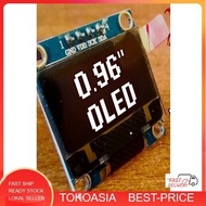 (Color biru) 0.96 inch OLED Display 0.96", I2C, 4-Pin