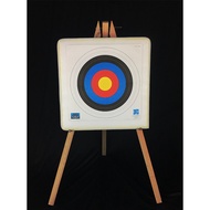 Self Healing Foam Archery Target Butt 50*50*10 with Wood Stand 3ft Height