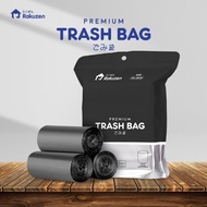 Rakuzen Premium Trash Bag 45x50 cm Trash Bag Uk. 45 x 50 - Black