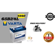(INSTALLATION PROVIDED)Bateri Kereta Varta Ns60 65B24L -Toyota Vios .Yaris, Honda Crv,Hrv,CIty,Civic