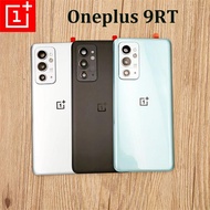 OnePlus 9RT Back Glass Battery Cover Door Rear Housing Panel Case Replace With Camera Lens +Logo