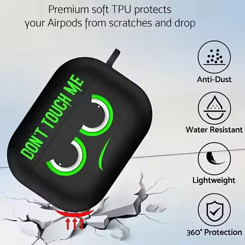 Cute Cartoon Case Silicone Headphone Funda Protective Charing Covers for Airpods Pro 2 Case Apple Ai