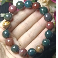 Ocean Jasper bracelet stone bracelet 12mm Ocean Jasper bracelet