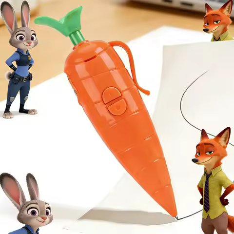 HOT Judy Carrot-Shaped 2-in-1 Voice Recorder Ballpoint Pen 60-Second Recording \\ Creative Novelty S