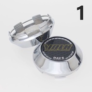 4pcs 68mm volk racing wheel center cap rays logo emblem center cap rays racing trim hubcaps car whee
