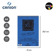 Scetch Drawing Book Canson Xl Mix Media 300G A3 - A5