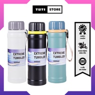 Extreme TUMBLER 900ml stainless steel 304 sports thermos bottle with durable filter core, water bottle