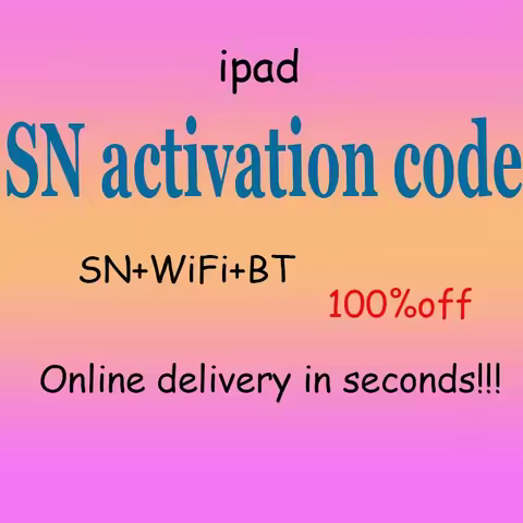 SN Serial Number for IPad Mini 2 3 IPad Air 1 2 2019 2018 Pro10.2 A5 A6 A7 A8 WiFi BT Address for Ac