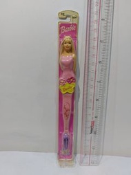 中古 絕版 全新「1999年 Mattel出品 Barbie Soft Tooth Brush 軟毛牙刷」古董 收藏品