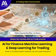 AI Trading Video Course - AI for Finance Machine Learning & Deep Learning for Trading | Learn Ai Tra