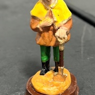 St Isidore Statue (4 inches) (Patron Of Farmers)