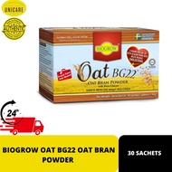 BIOGROW OAT BG22 OAT BRAN POWDER  (30 SACHETS)
