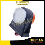LED Tail Lights Side Rear Mini Marker Lamp Light For Lorry Truck Trailer 12V 24V