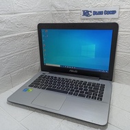 Original Laptop Asus X455L Core i7 i5 i3 VGA Nvidia Ram 8GB SSD 256GB