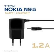 Charger TITON NOKIA N70 / N95 AC-11E Small Color / CHARGER NOKIA Old