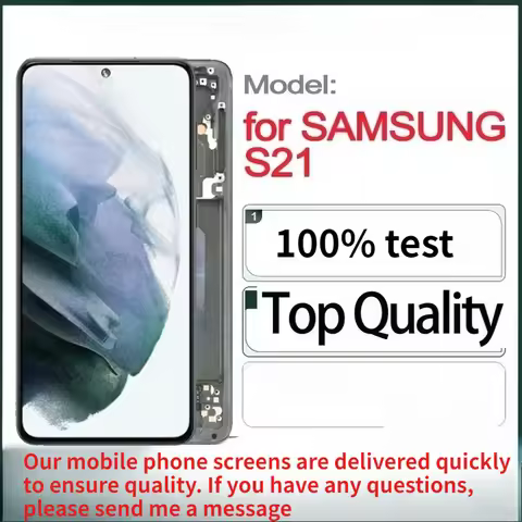 Super AMOLED LCD Replacement for SAMSUNG S21 5G Touch Screen, SM-G991B, SM-G991B, SM-G991B, DS, SM-G