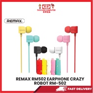 REMAX RM-502 EARPHONE CRAZY ROBOT