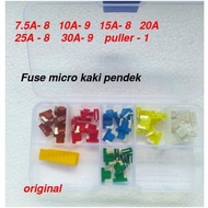 50 Micro Fuse Innova Avanza Short Leg Original Pec Car Fuse