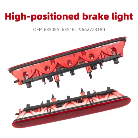 6350K5 6351EL for Peugeot 206 Hatchback 206+ Car 3rd Brake Light High Brake Light