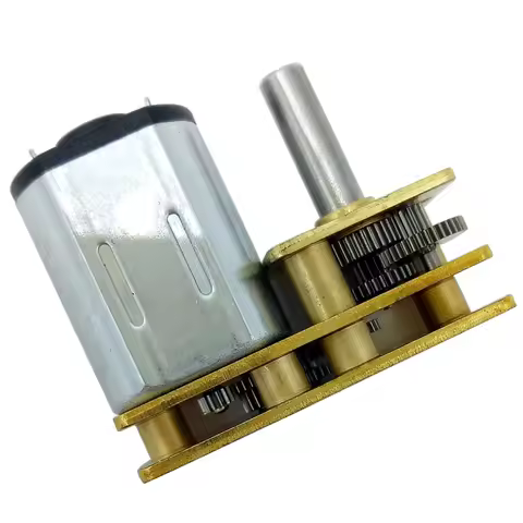 N20 Micro Mini DC Gear Motor 3V 6V 12V Low RPM 15 To 500RPM In DC Motor Adjustable Speed And Reverse