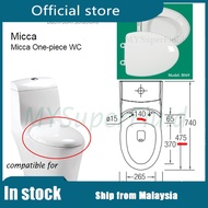 Johnson Suisse Micca Toilet Seat Cover Replacement (Soft Close) WSCB569 #TM