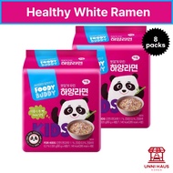 [FOODYBUDDY] Healthy White Ramen /80g × 8/80g × 4/ Kid-Friendly/low sodium/children’s instant noodle