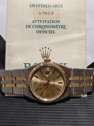 私人放售 Rolex DateJust Quartz 17013連400出世紙