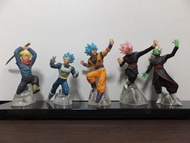 VS七龍珠01 全5種 完整套裝公仔 DB DORAGONBALL 孫悟空、黑悟空、達爾、特南克斯、扎馬斯