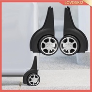 [Lovoski2] 2x Replacement Luggage Wheels Travel Case Silent Suitcase Bag Trolley Wheels