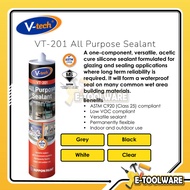 V-Tech VT-201 All Purpose Silicone Waterproof Sealant 270ml