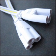 T5 3 Pin Lamp Connection Cable - Socket Fitting Connector Lamp