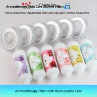 CHAMPIONO Replaceable Cartridge Filter, Chlorine Removal Replaceable Cartridge Scented Shower Head F