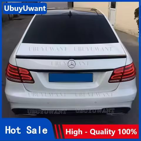 Spoiler For Mercedes W212 2008-2013 High Quality Abs Plastic Car Tail Wing Decoration For Mercedes-b
