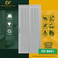 Slide and Swing Toilet Door asstl3