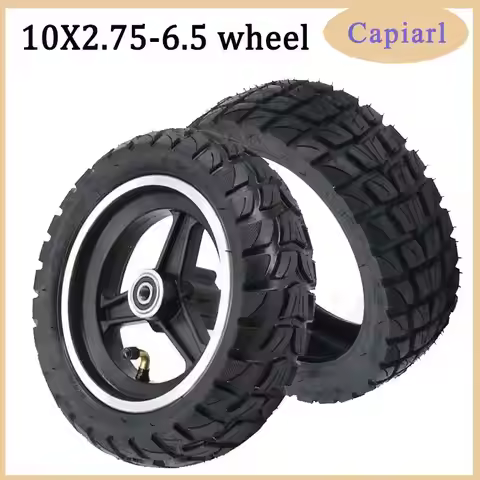 10 inch 10x2.75-6.5 tires, aluminum alloy disc brake wheels, KUGOO M4 PRO folding scooter accessorie
