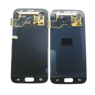SAMSUNG LCD DISPLAY ORI S7/S7 EDGE SCREEN DIGITIZER+WITH TEMPER GLASS