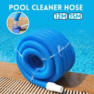 9M/15M/30M Pool Cleaner Hose Universal Suction Swimming Replacement Pipe 1.5inch
