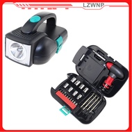 Flashlight tool set with light tool box tool light 24-piece set hardware tool flashlight set