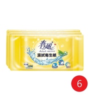【春風】濕式衛生紙40抽3包*6組