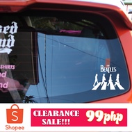Car Sticker Decals - Car Sticker Decals The Beatles Decals Sticker Size 4.4 inches by 6 inches