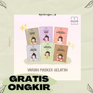 (official Reseller Tangerang) Aconeskin Gelatin Mask - Blackheads Mask By Acone Skin | (RESELLER RES