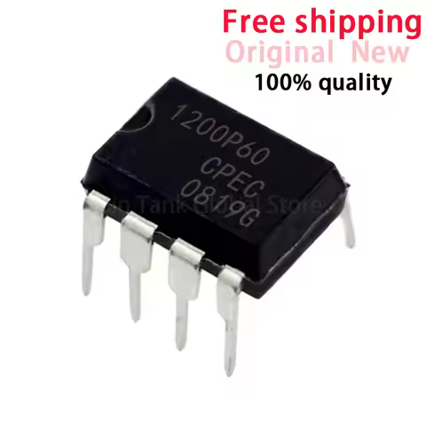 10-50Pcs NCP1200P60 1200P60 DIP-8 IC Chip In Stock Wholesale