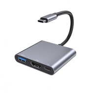 USB C to HDMI Adapter, Type-C Hub Converter to 4K HDMI Output, USB 3.0 Port & 100W PD Fasting Chargi