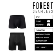 (1 Pc) Forest Men Seamless Trunk / Seamless Boxer Brief -OUF0019S/OUF0020S/OUF0021S/OUF0023BB/OUF002