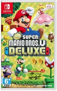 Nintendo 任天堂 Switch 遊戲軟件 Mario Bros. U Deluxe 超級瑪利歐兄弟U 豪華版 (9成新)
