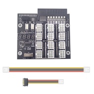 【FAS】-Mining Breakout Board 12 Port 6Pin Connector Power Module for 500W 800W 1400W 1600W PSU for GPU Graphics Card