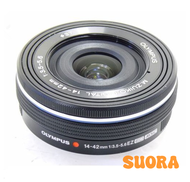[SUORA] เลนส์ซูมสีดำ14-42มม. F3.5-5.6 EZ 14-42มม. สำหรับ Olympus EM10 EM5 EP5 EP3 EPM2 EPL5สำหรับ Pa